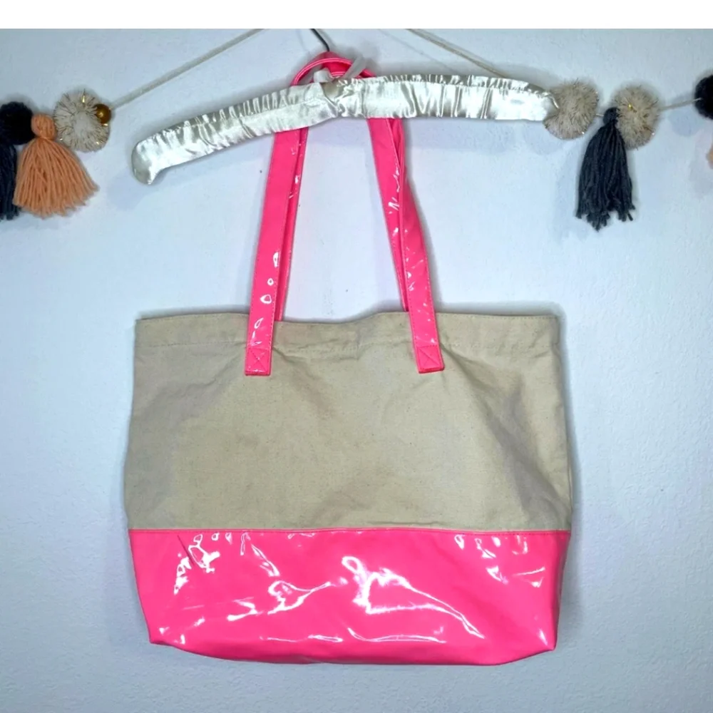 Pink Victorias secret tote - Picture 2 of 2